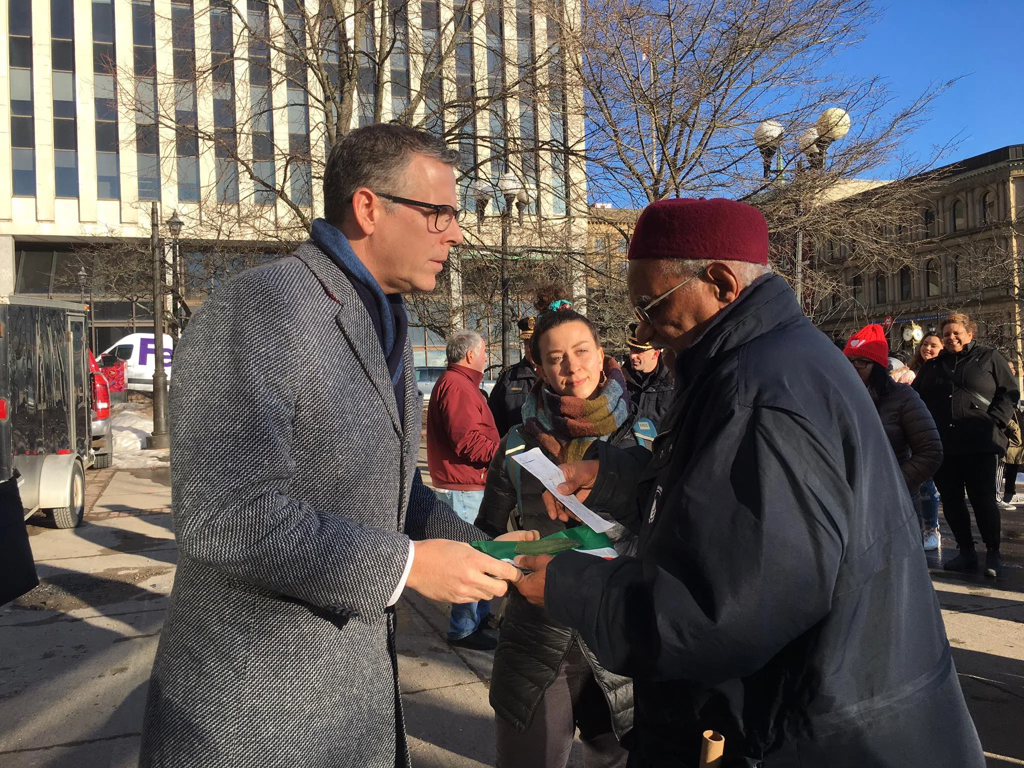 City Celebrates Black History Month With Inaugural Flag Raising