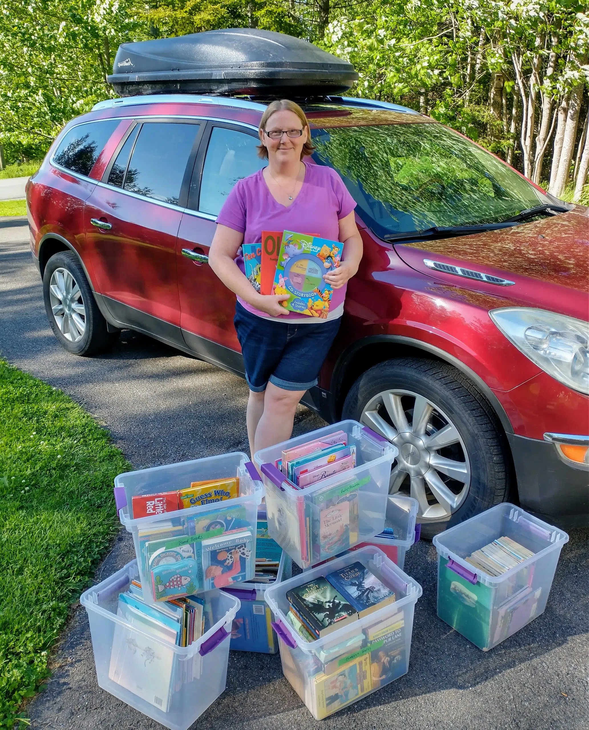 Book Buggy Gives Away Books At Local Playgrounds