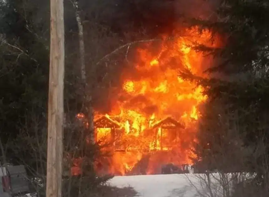 Hampton Garage Destroyed By Fire