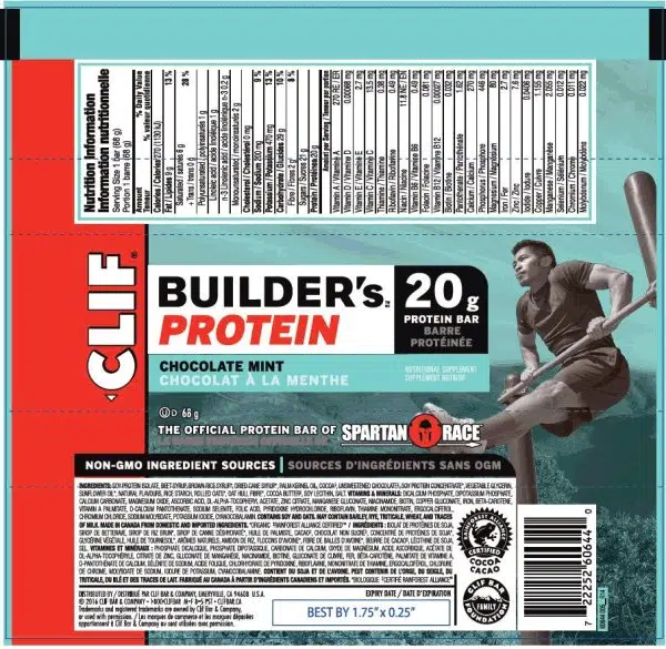 Clif Builder Protein Bar Recalled Over Allergy Concerns