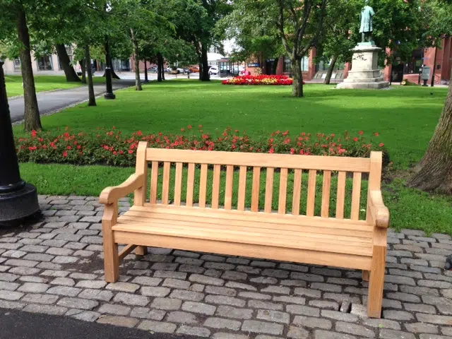 New Benches In King Square