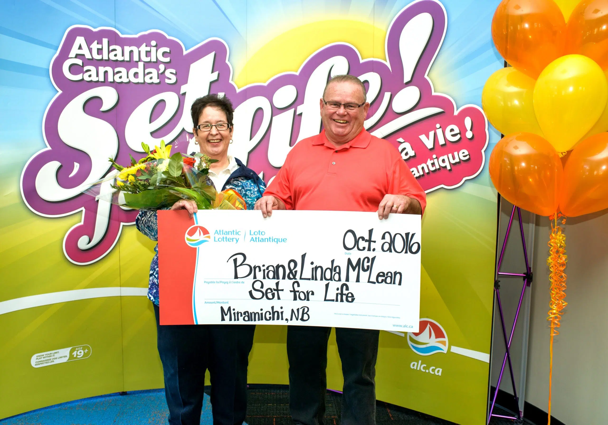 Miramichi Couple Are Taking Home $675,000 In Set For Life Lottery Win