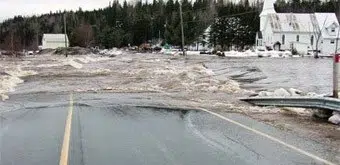 Lake Utopia Reaching Flood Warning Stage