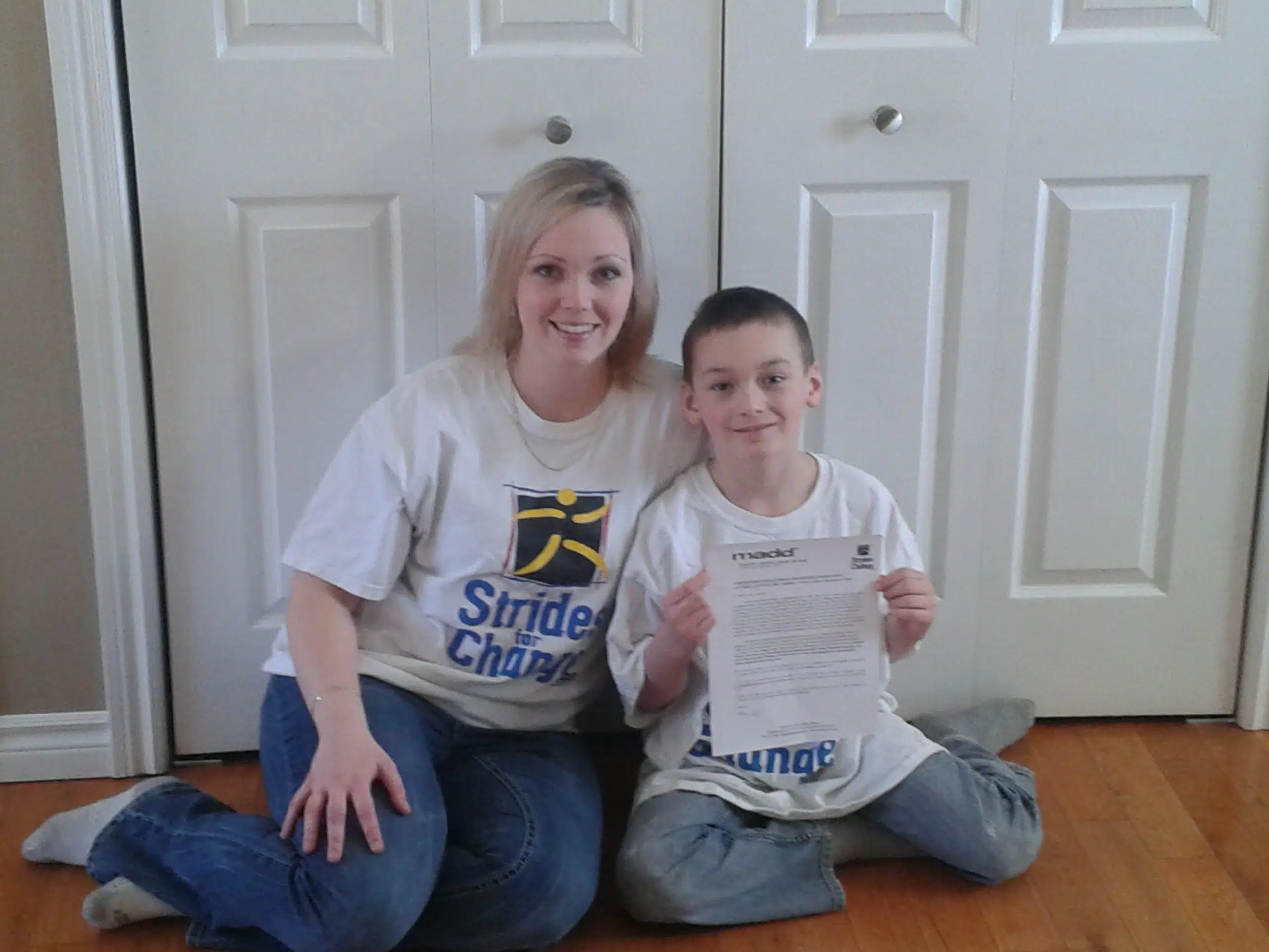 A Saint John Boy Aims To Raise $10,000 For MADD Canada