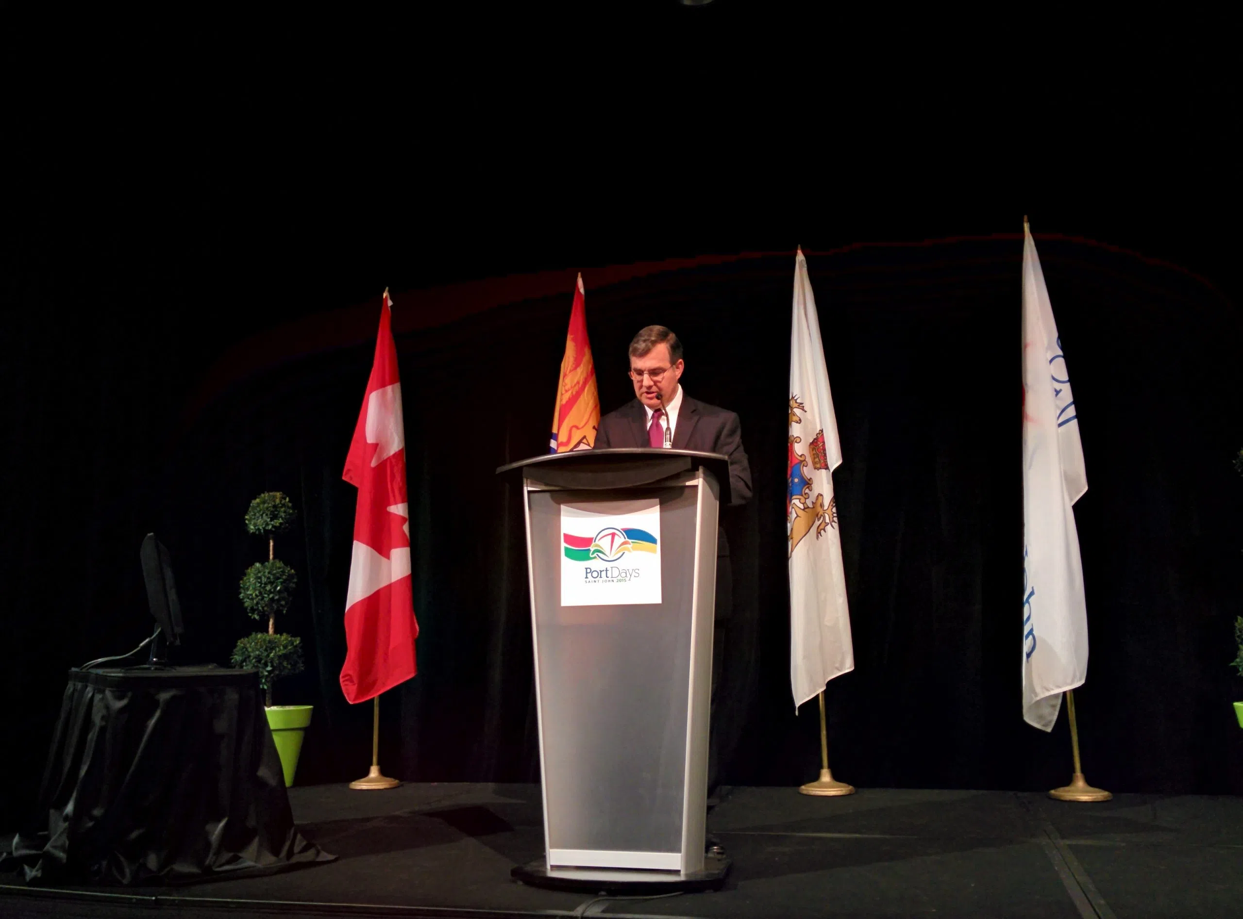 Energy East VP Speaks At Official Opening Of Port Days