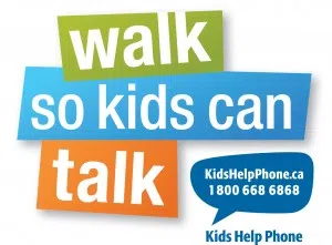 Kids Help Phone Walk Marks 14th Year