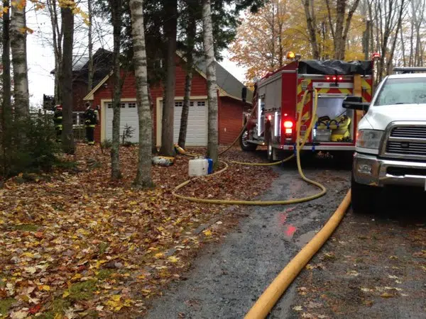 VIDEO:  Fire Destroys Darlings Island Home