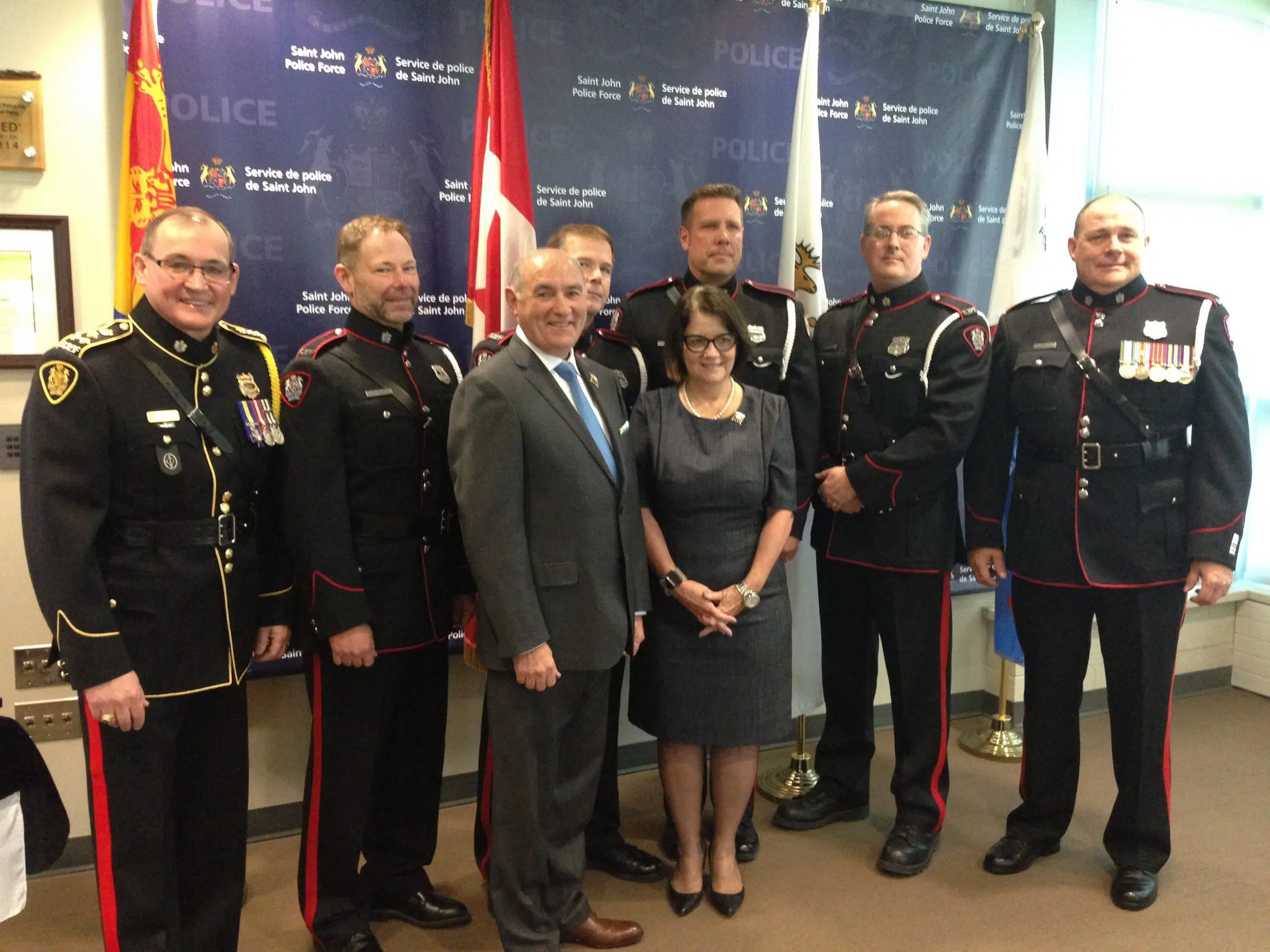 Five SJPD Officers Honoured For Long Service