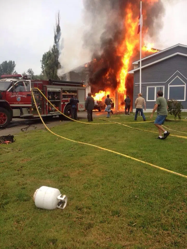 Man Crashes Truck Into Nackawic Fire Hall