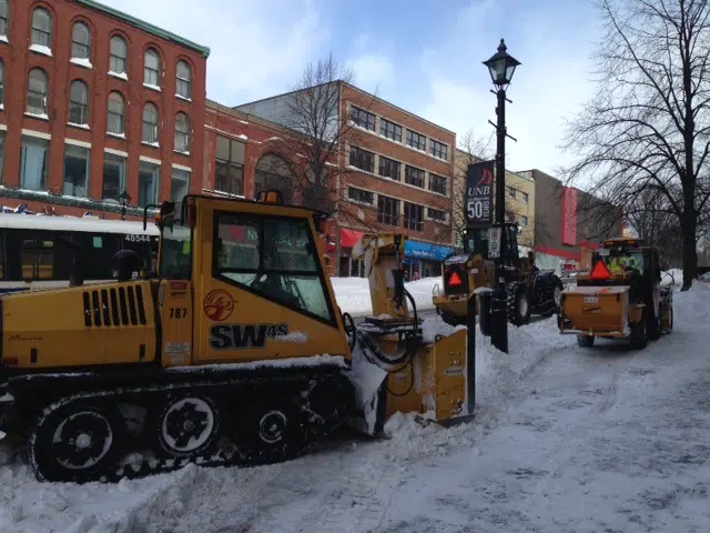 City Reducing Snow Clearing Operations