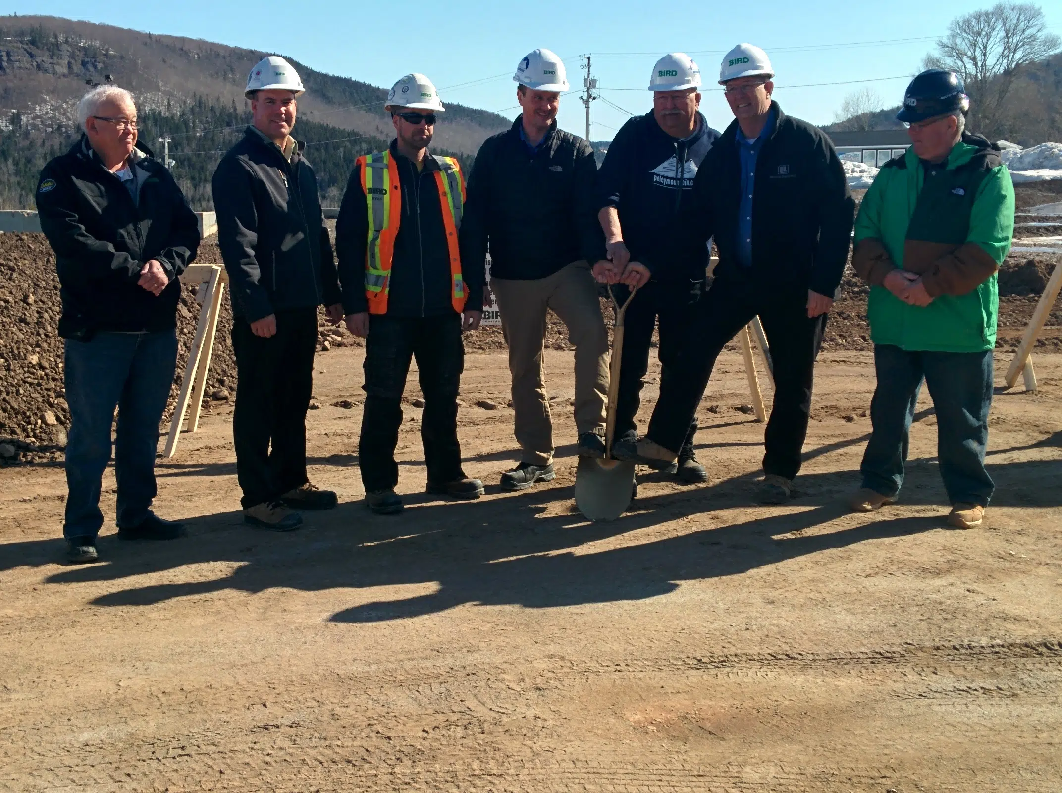 Groundbreaking At Poley Mountain For New Ski Lodge