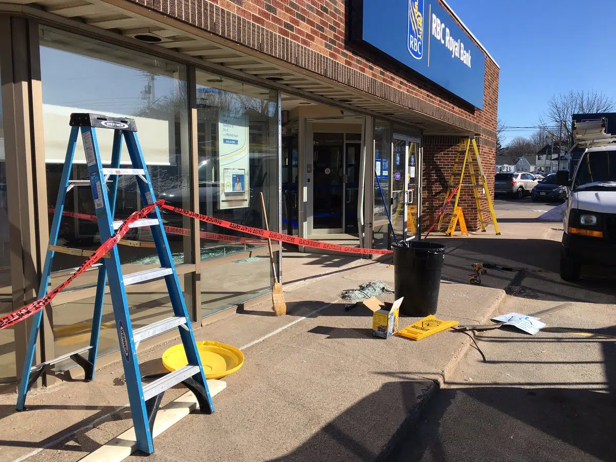 Car Crashes Into Saint John Bank