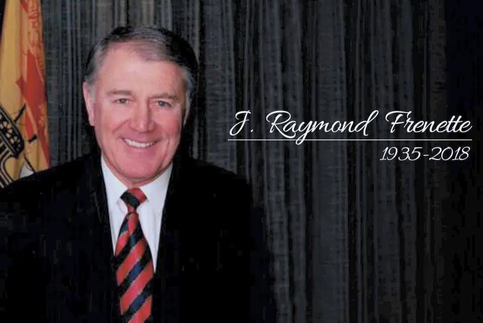 Former Premier Ray Frenette Has Died