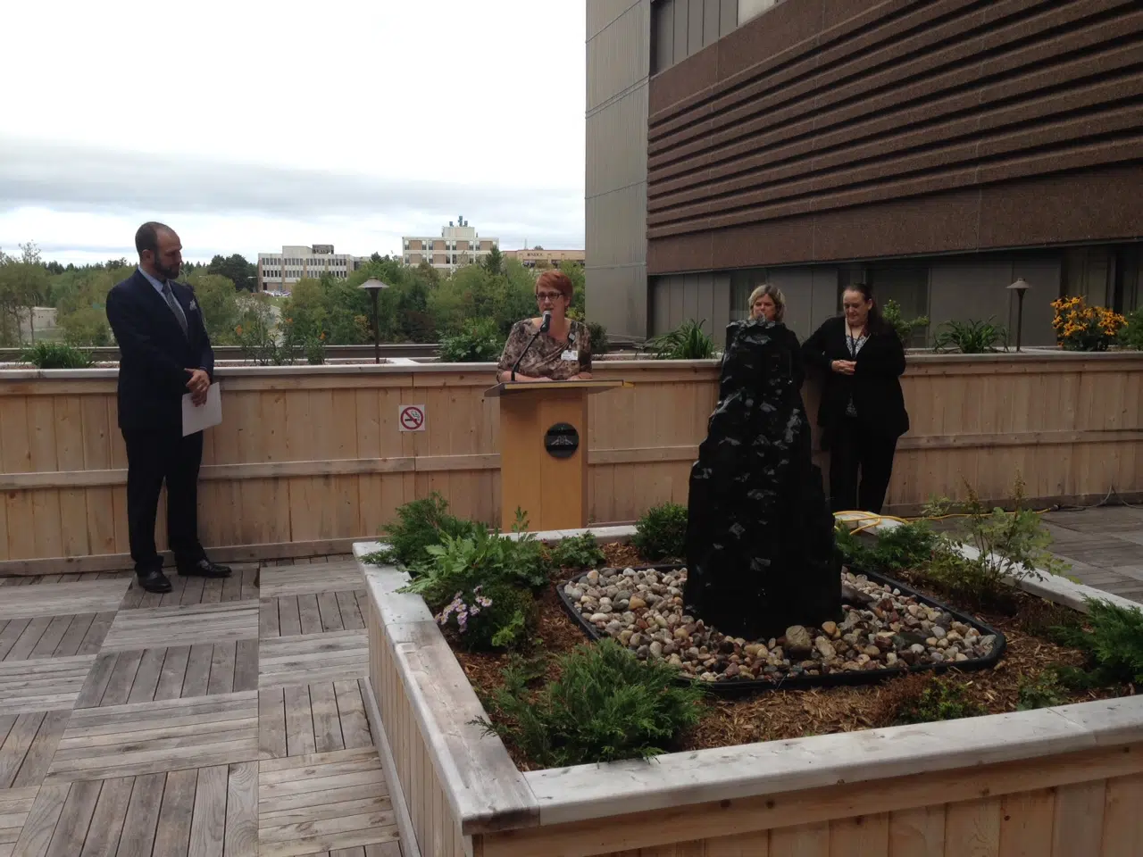 New Rooftop Garden Will Help Patients and Families