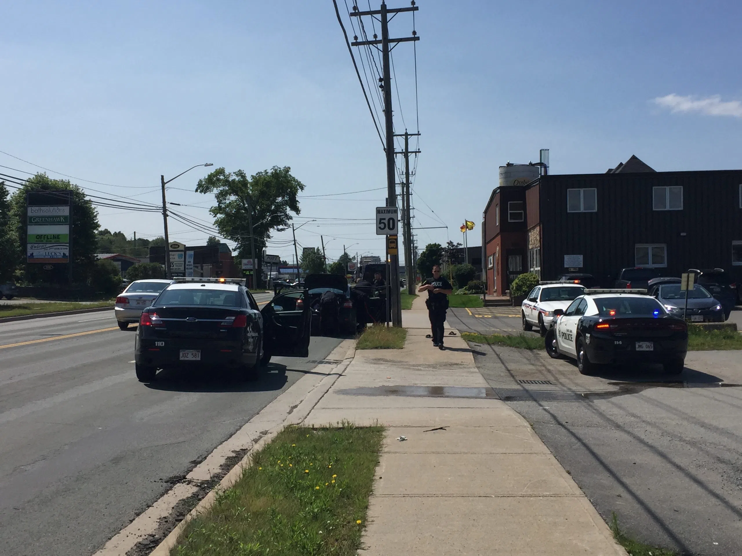 High-Risk Takedown On Rothesay Avenue Involving A Weapon