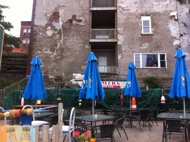 Popular Restaurant Patio Threatened By Falling Bricks