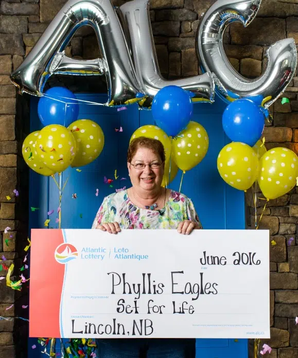 Fredericton-Area Woman Is Set For Life!