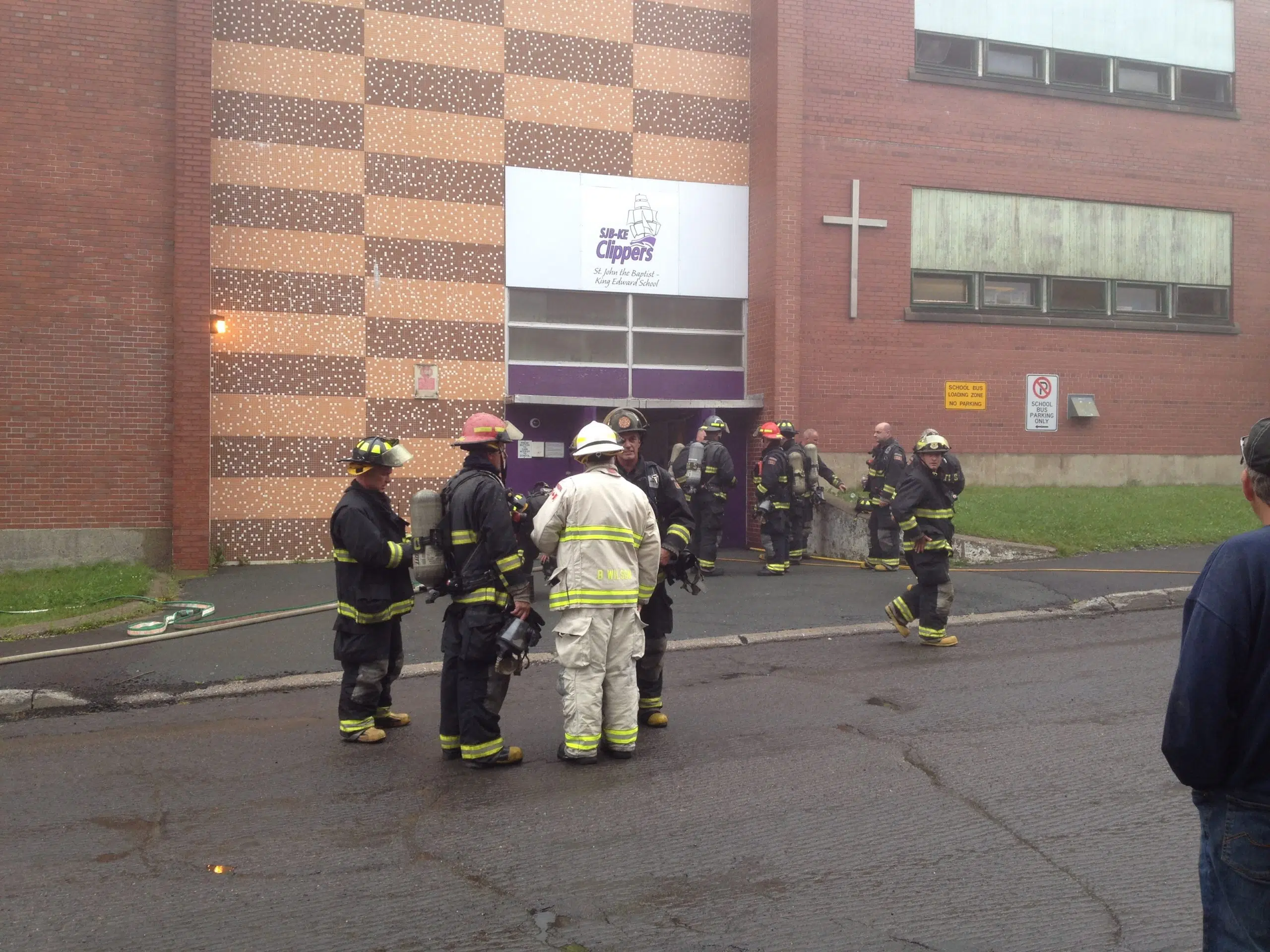 WATCH: Fire At South End School