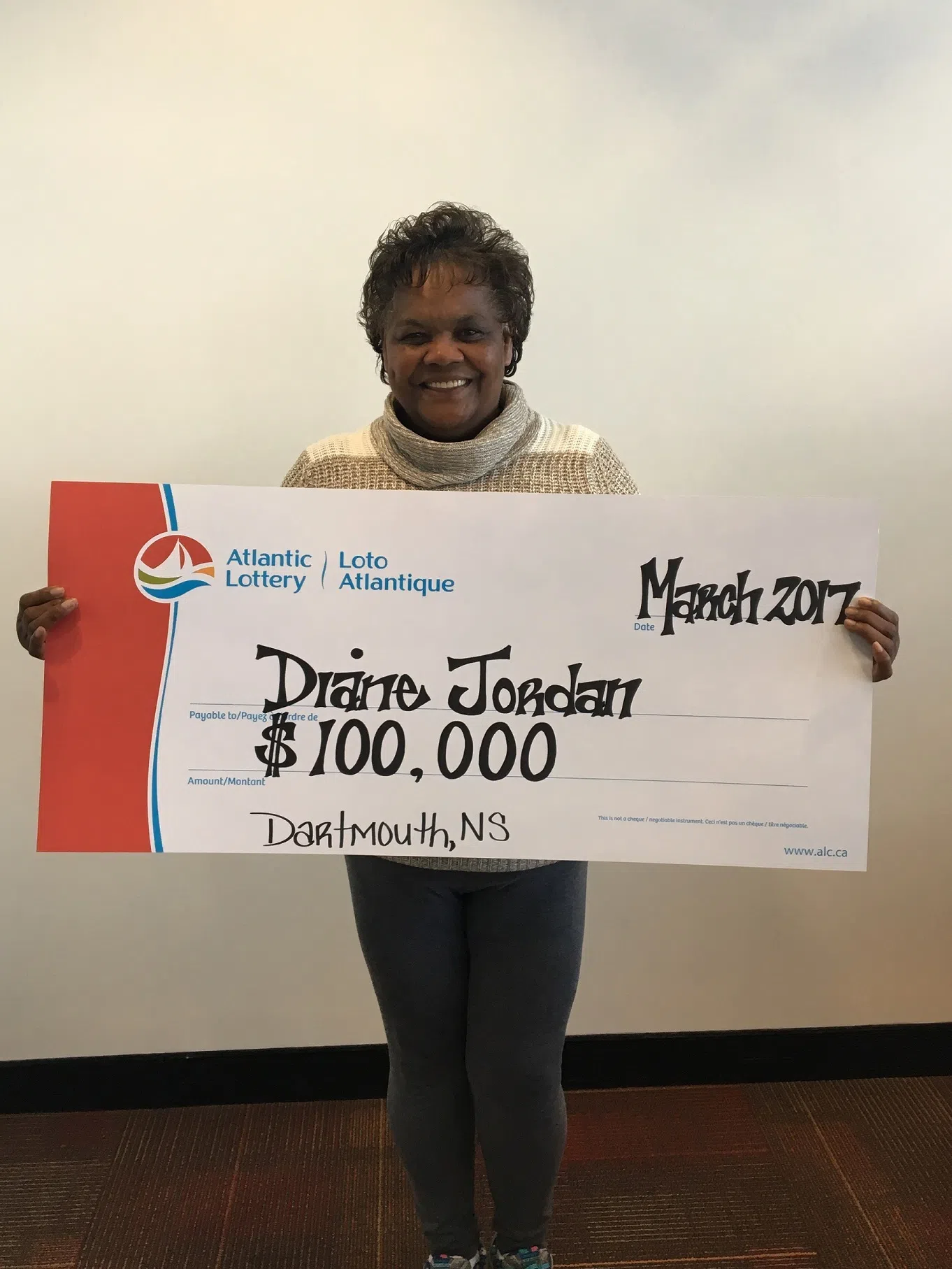 Dartmouth Woman Wins $100,000 In ALC Second Chance Contest