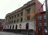 Roofing Equipment Thrown From Building