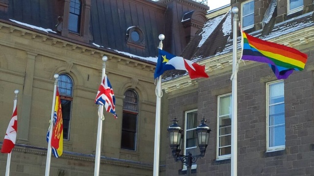 Province Also Flying Rainbow Flag