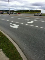 City Happy With New High Tech Street Markings