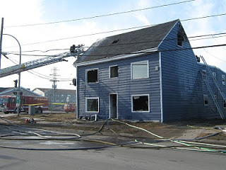 North End Building Suffers Damage