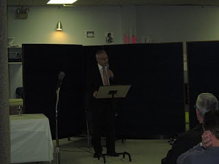 Minister Keir Speaks to Full House in Quispamsis