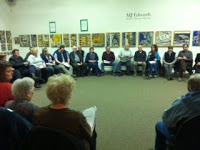 Town Hall Meeting Held To Oppose The Harper Government