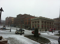 Light Snow Falling Uptown