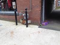 Trail Of Blood Left Outside Princess Street Building