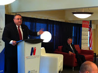 Lepage and Alward Speak At Cross Border Forum