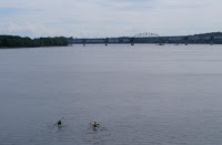 Couple Kayak St. John River As Wildnerness Classroom