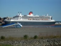 Queen Mary Bows Out