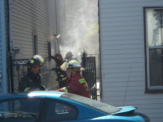 Fire in Uptown Saint John