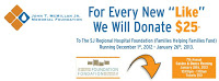 'Like' And Donate $25 To The Hospital At No Cost To You