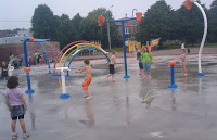 Rainbow Park Splash Pad Officially Opens