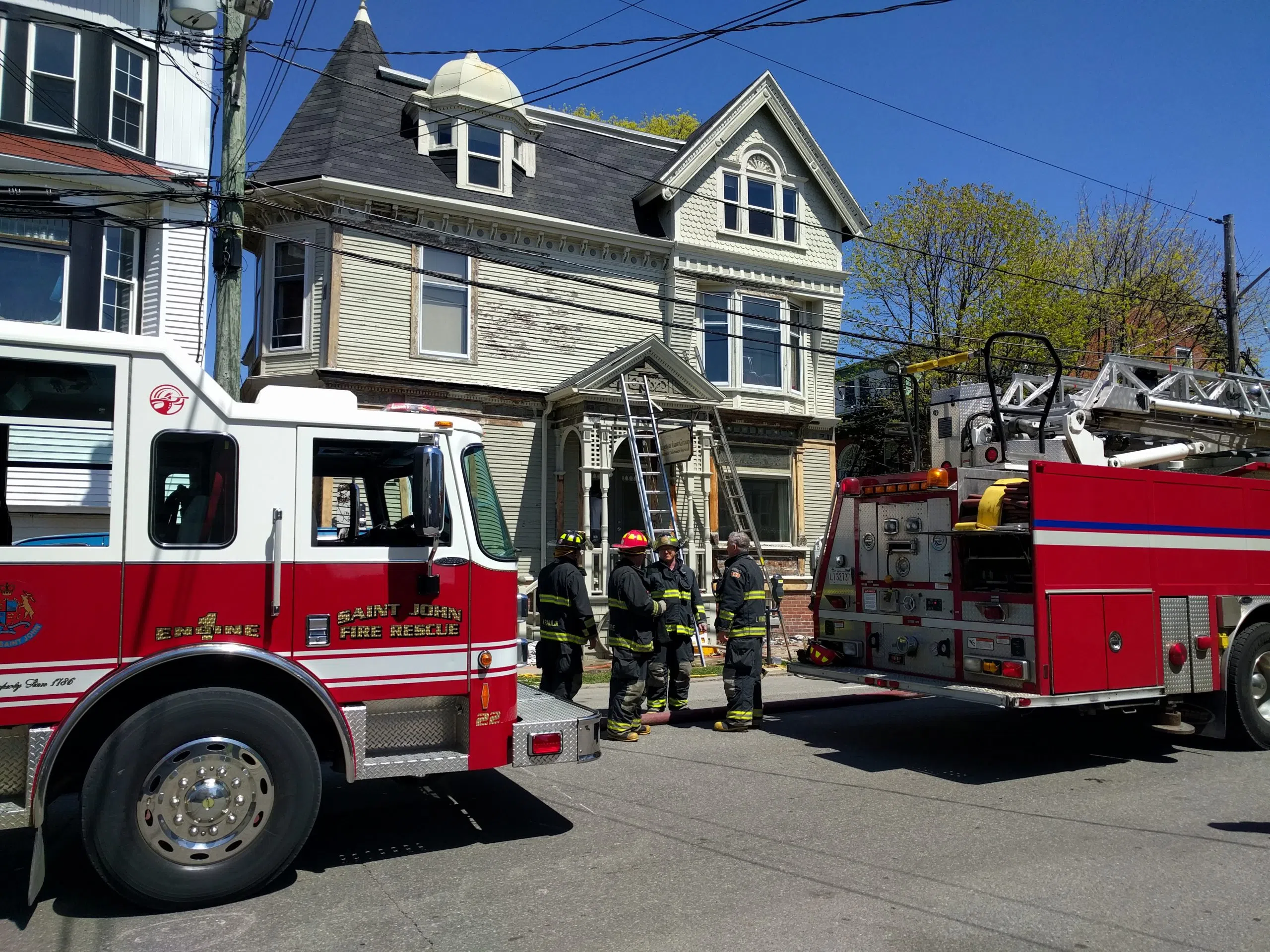 Saint John Firefighters Respond To Minor Blaze At Law Firm