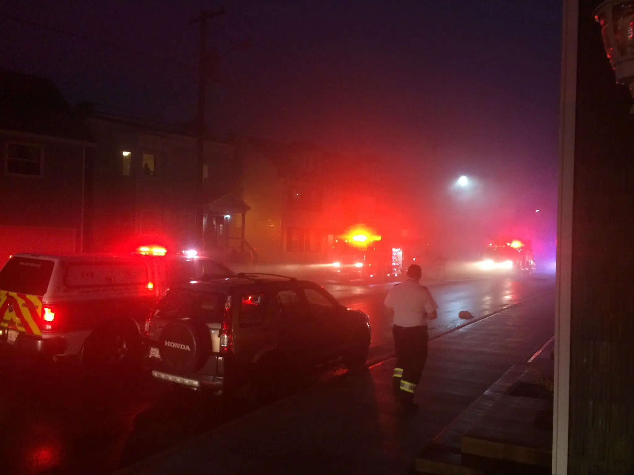 Saint John: Crews Battle Waterloo Street Fire