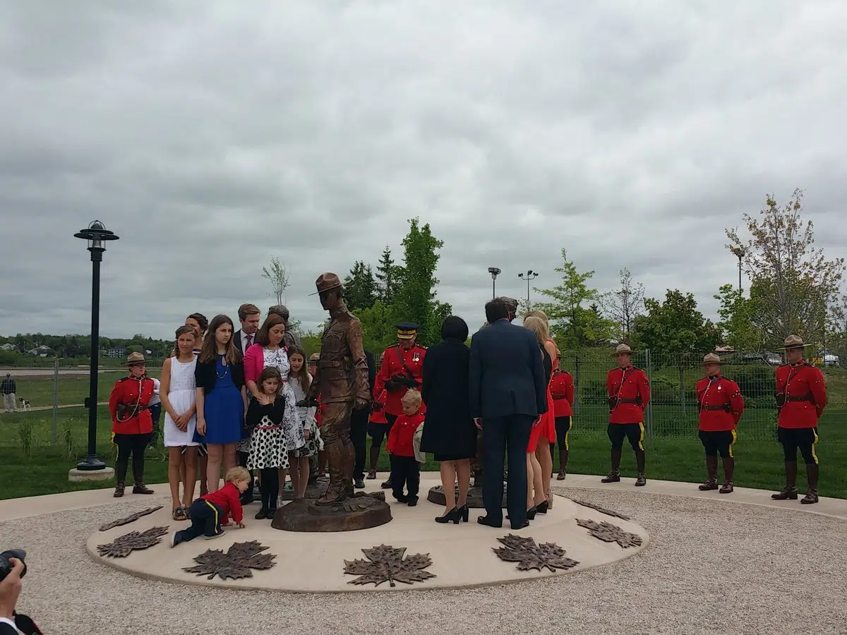 Moncton RCMP Monument Unveiled