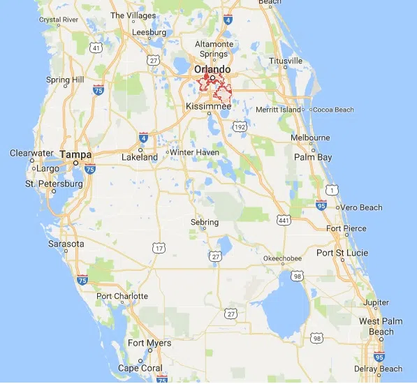Orlando Resident Views Damage After Hurricane Irma