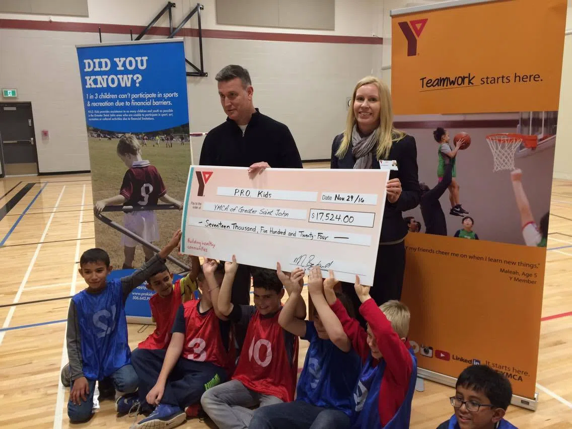 P.R.O. Kids Donates $17,500 To The YMCA Strong Kids Program