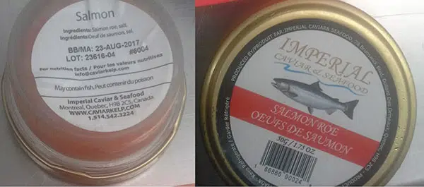 Salmon Roe Recalled Over Botulism Concern