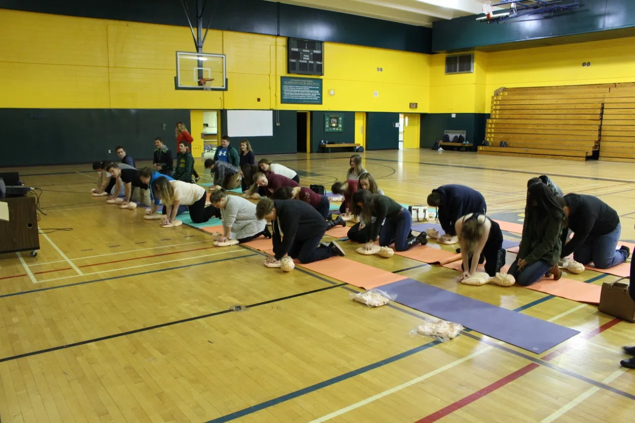 Around 1200 N.B. Students To Receive CPR Training Over Next Two Weeks