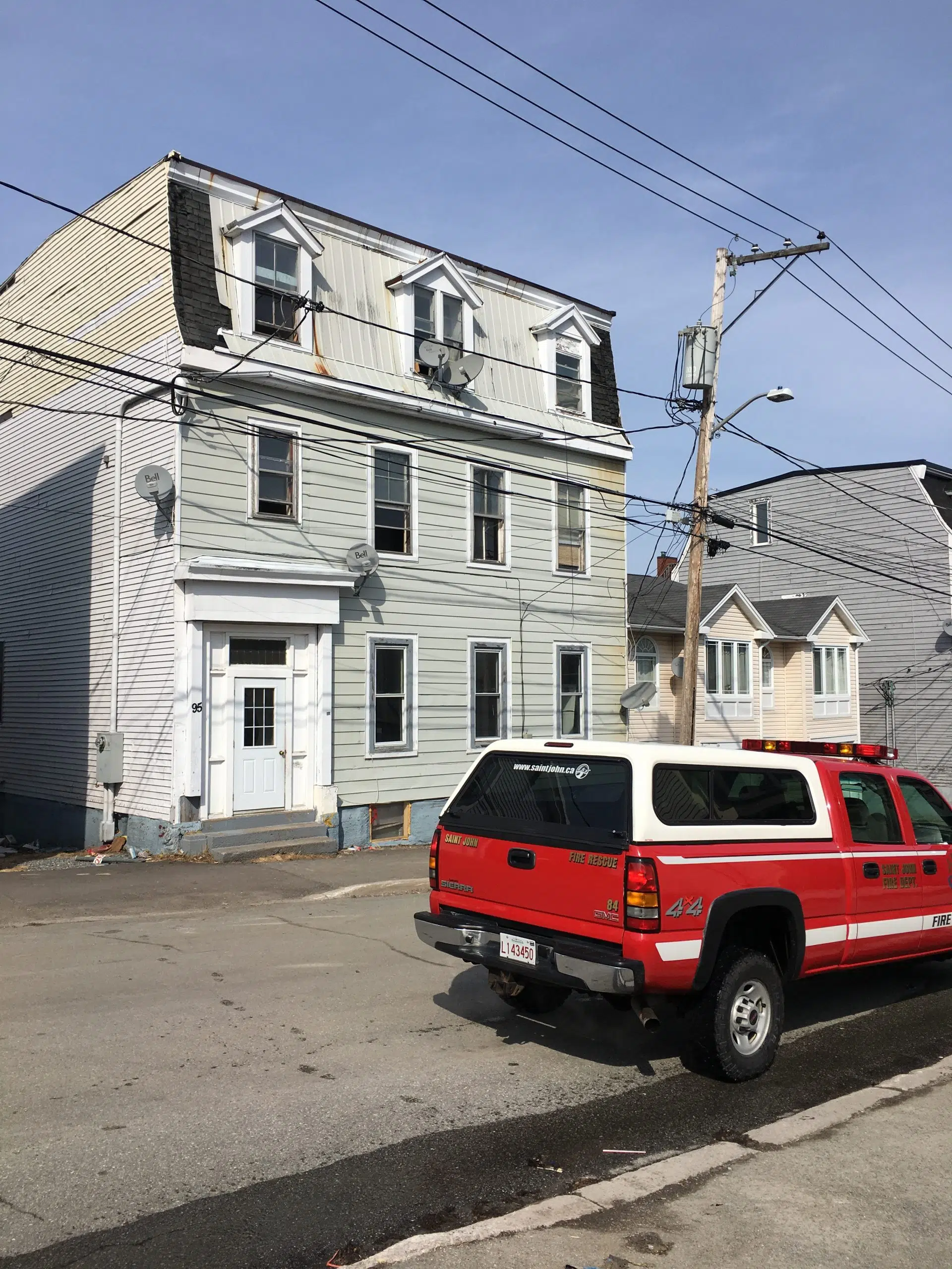 Fire In Saint John's South End