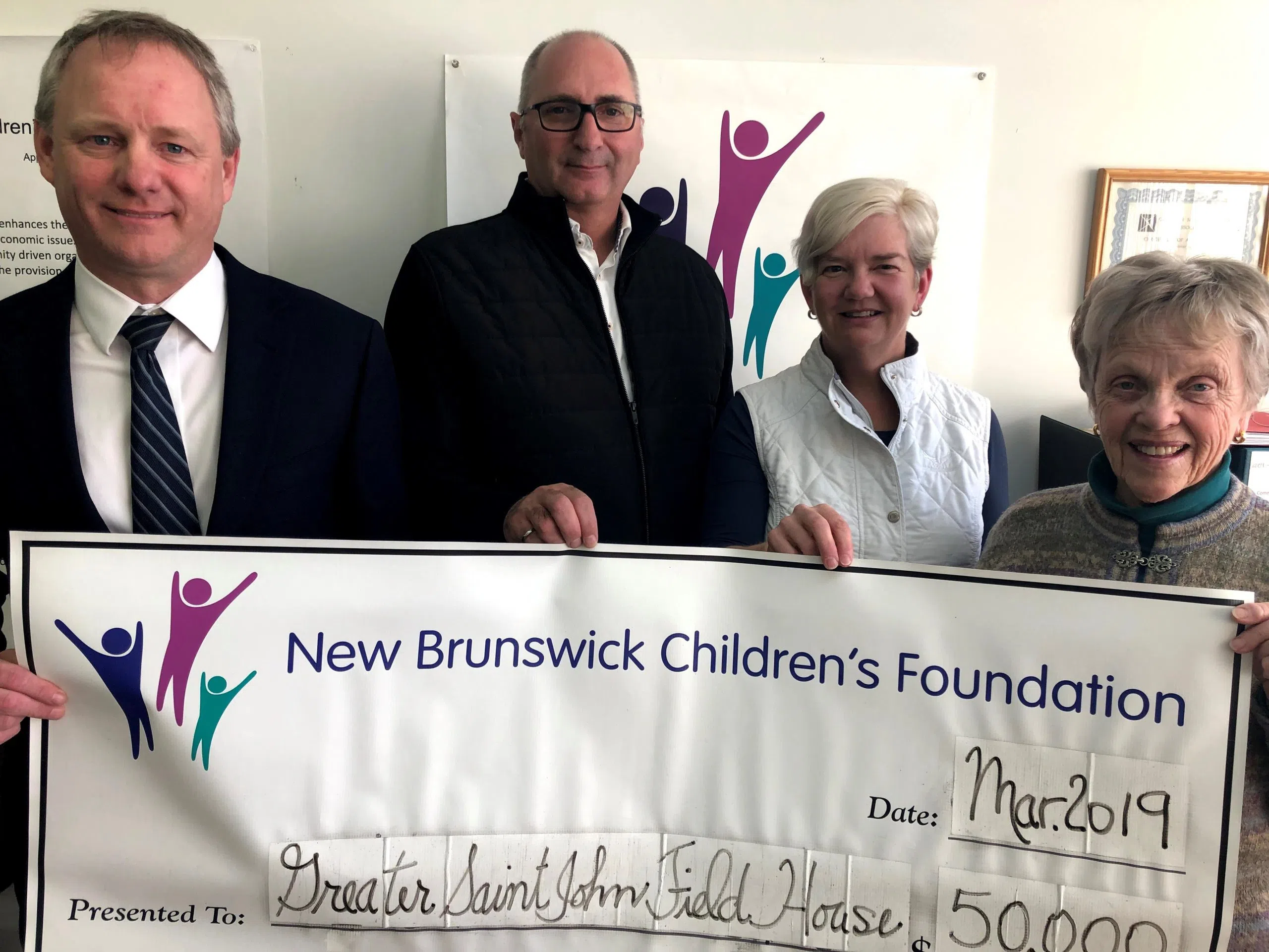 Big Donation For The Greater Saint John Field House Project