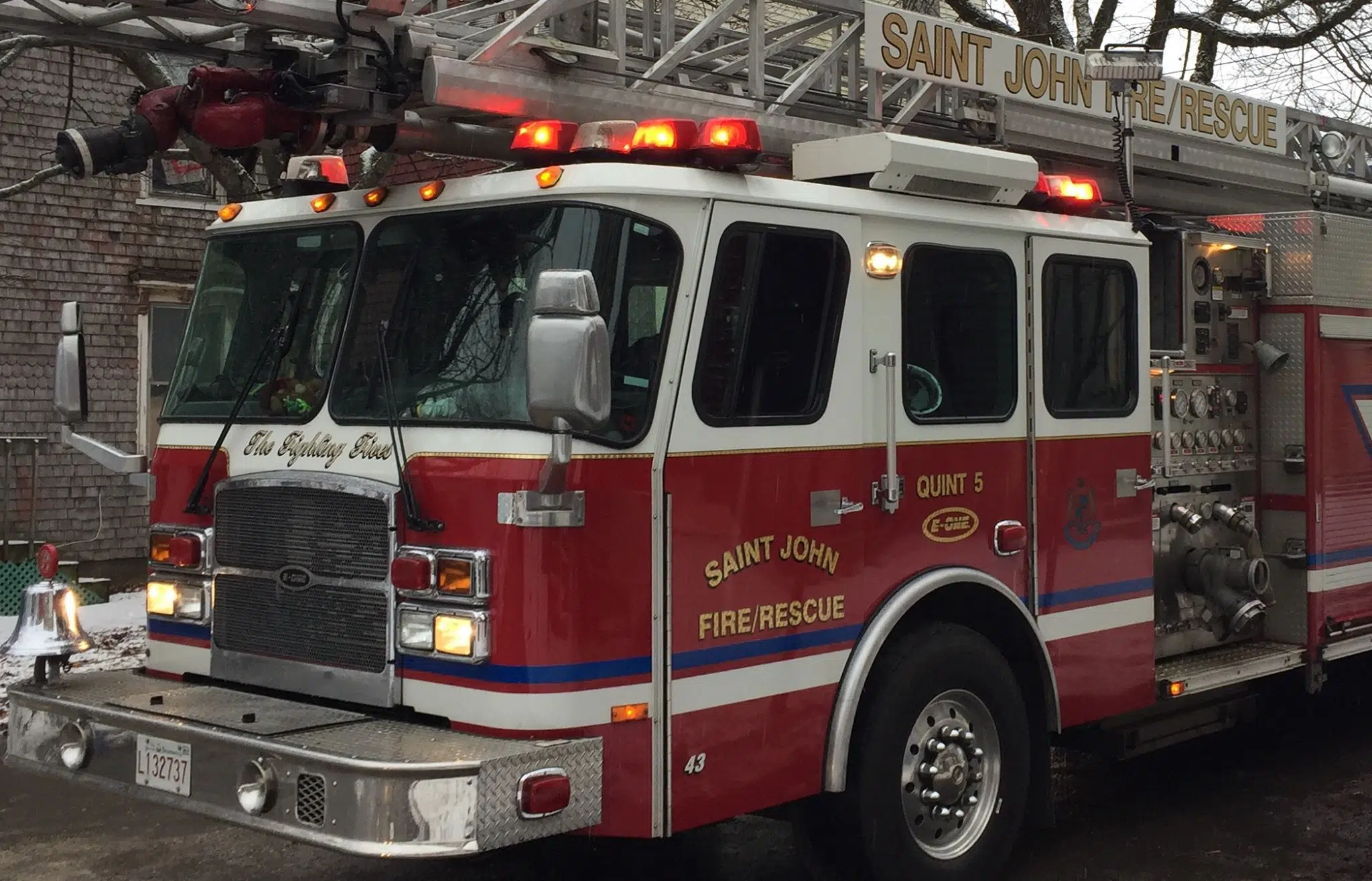 Boat Fire At Royal Kennebecasis Yacht Club