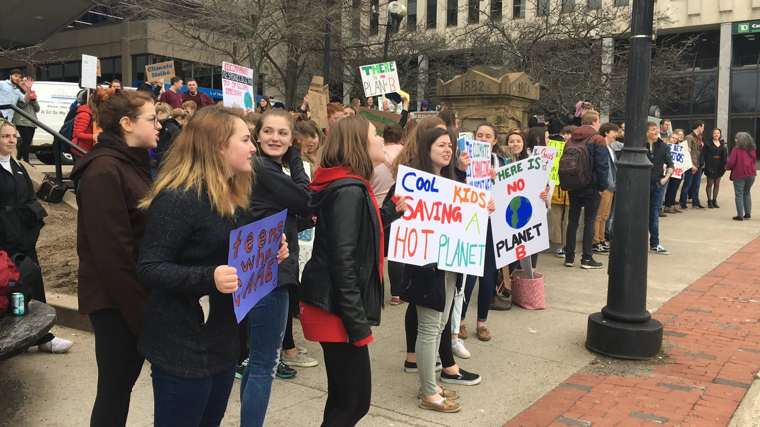 Saint John Students Hold Climate Strike