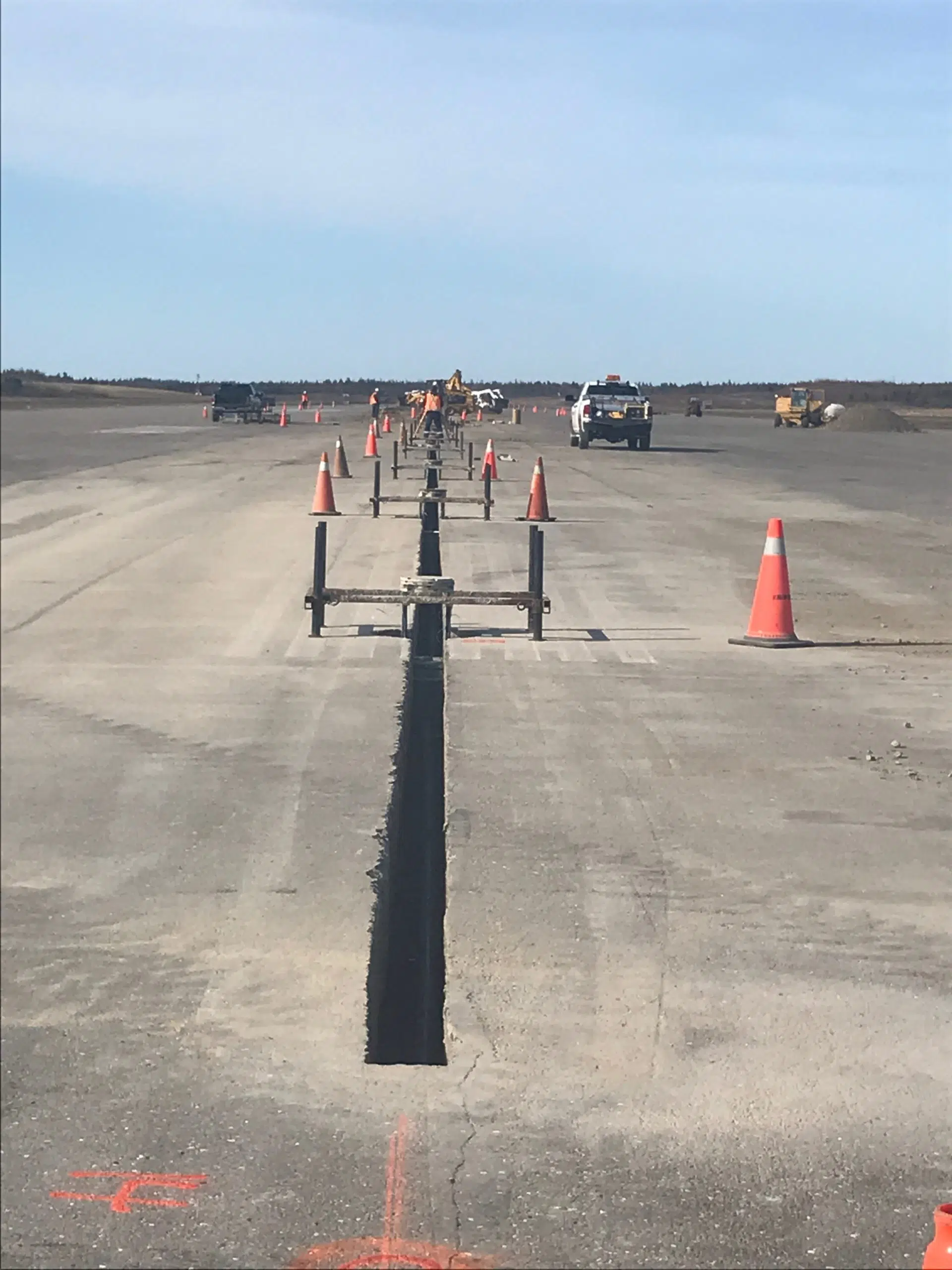 Runway Renovations Taking Place At YSJ For Several Months