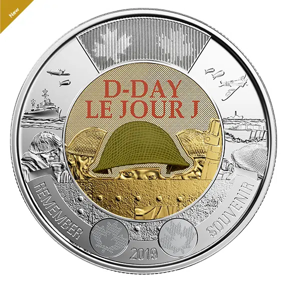 New Commemorative D-Day Toonie